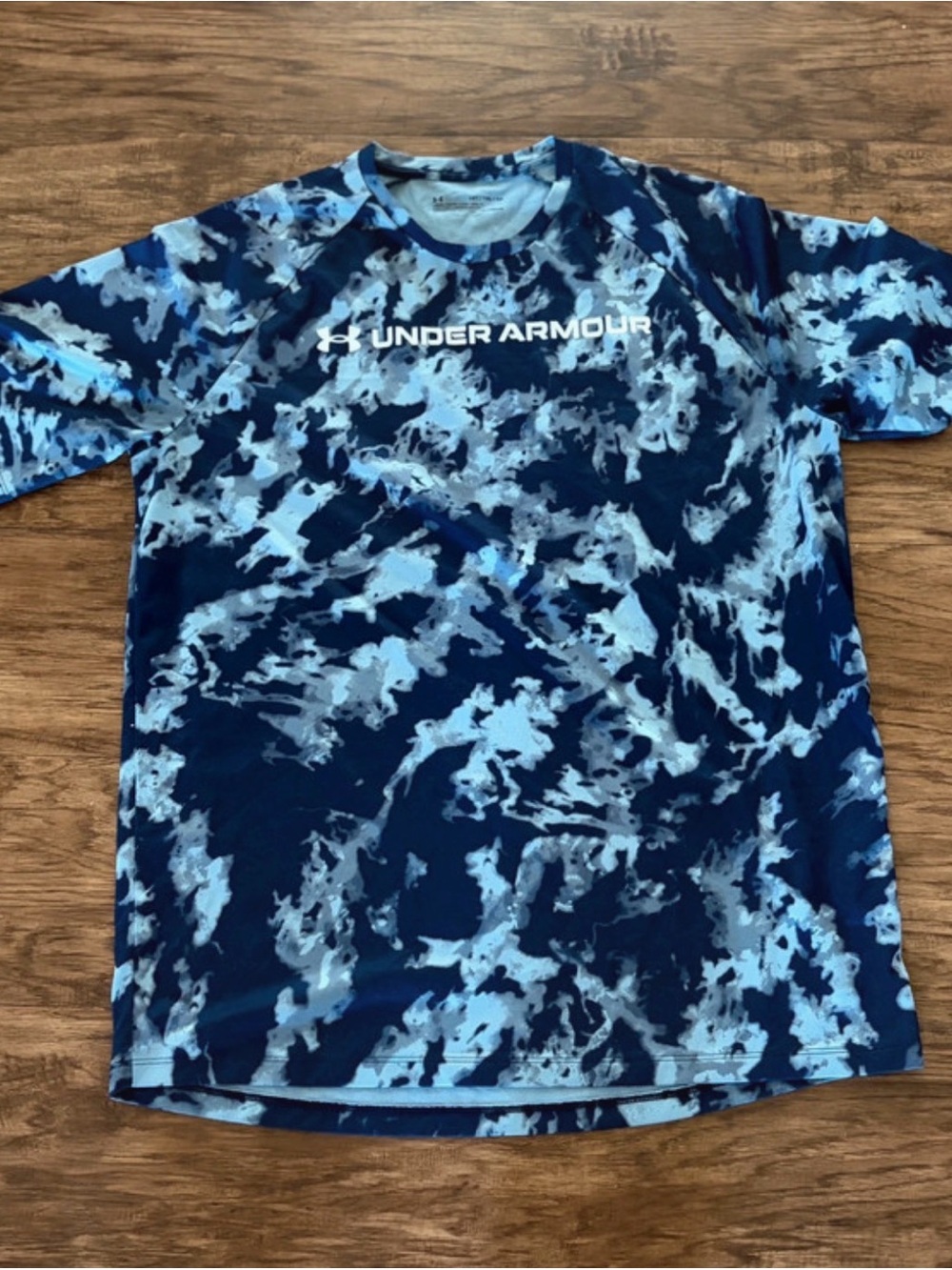 Under Armour Tech ABC Camo Loose Fit HeatGear Short Sleeve Training T-Shirt